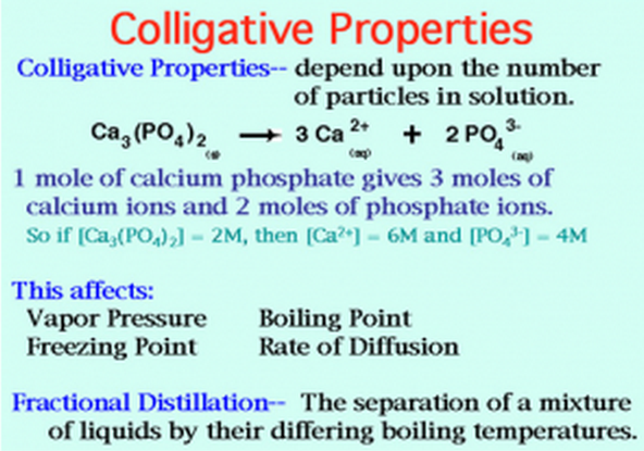 Colligative properties presentation