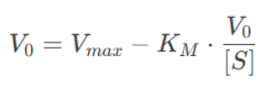 Enzyme Kinetics: Kinetic Study of Enzymatic Reactions Eadie-Hofstee Plot